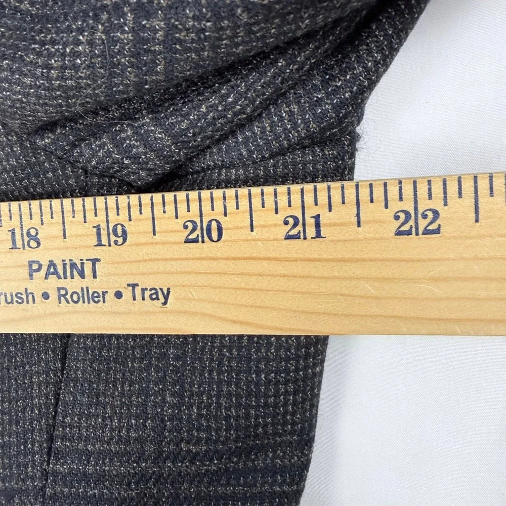 Vintage Gianfranco Ruffini Mens 42R Grey Glen Plaid Blazer‎ Sport Coat